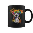 サングラスをかけたジャック・ラッセル・テリア ジャック・ラッセル愛好家 コーヒーマグ