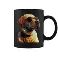 サングラスをかけたラブラドール・レトリバー 愛犬ラブラドール コーヒーマグ