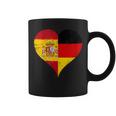 スペインとドイツのハーフaのかっこいい国旗 スペイン ドイツの国旗 Pain German Flag コーヒーマグ