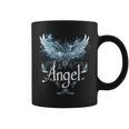 セラフィンの翼で昇天する天使のデザイン コーヒーマグ