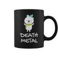 デスメタル ホッキョクグマ Cute Polar Bear Metalhead Death Metal コーヒーマグ