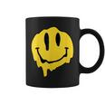 ドリッピースマイルイエロースマイルフェイスシャツ かわいい ハッピースマイルフェイス コーヒーマグ