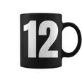 ナンバー12 シャツ。十二 コーヒーマグ
