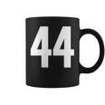 ナンバー44インチホワイトポケットスタイルバージョン。 コーヒーマグ