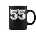 ナンバー55 スポーツジャージ ラッキーお気に入り番号 コーヒーマグ