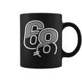 ナンバー68 スポーツジャージ 68 誕生日 コーヒーマグ
