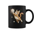 バレーボール選手のかわいいバレーボール猫。 コーヒーマグ