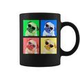 パグ 面白いtシャツ 犬 かわいい メンズ 子供 おもしろ 服 雑貨 グッズ ネタ わんこ イヌ 黒パグ コーヒーマグ