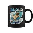 パグサーフィン アロハ サーフボード&ウェーブ コーヒーマグ