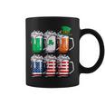 ビール聖パトリックデー メンズ アイルランドのアメリカ国旗 ドリンクマグ コーヒーマグ