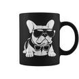 ファニーフレンチブルドッグ サングラス付き フレンチブルドッグ コーヒーマグ