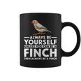 フィンチになれない限り、自分らしくいてください 面白いキンカチョウ コーヒーマグ