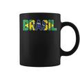 ブラジル国旗 ブラジリアンサッカーファン メンズ レディース ボーイズ ガールズ キッズ コーヒーマグ