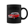 ブリティッシュクラシックカー レッド ミニスポーツカー コーヒーマグ