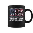 プロトランプシャツ2024 大統領トランプの帰還 2025 コーヒーマグ
