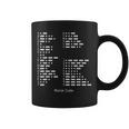 モールス符号tシャツ 国際モールス符号アルファベットシャツ コーヒーマグ