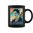 ヨハン・シュトラウス ポスター ミュージシャン 作曲家 コーヒーマグ