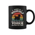 ヨークシャーテリア Always Be Yourself レトロ 70年代犬 コーヒーマグ