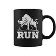 ランニング ブル レイジング ブルズ ラン 闘牛 カウボーイズ 恋人 動物 コーヒーマグ