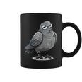 不機嫌そうなピジョン I カートゥーンピジョン コーヒーマグ