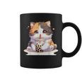 原宿竹下通りの可愛い子猫 アニメ好き オタクを癒すタピオカ茶 コーヒーマグ