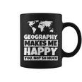 地理の先生への贈り物-面白い地理の恋人のユーモア コーヒーマグ