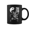 太極拳 猫 ボバ ティー 面白い カワイイ 武道 禅 キティ コーヒーマグ