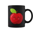 子供、女性、男性向けのミニマルな甘いリンゴ コーヒーマグ