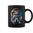 宇宙飛行士 02 宇宙飛行士 猫 コーヒーマグ