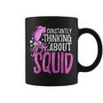 常にイカを考える コーヒーマグ