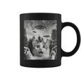 怖い猫 エイリアン Ufo 宇宙愛好家 面白い コーヒーマグ