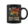 楽しい草刈りの必要がない 面白い芝刈り コーヒーマグ