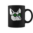 犬のサングラス喫煙420クールな雑草大麻マリファナ コーヒーマグ