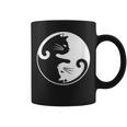 猫の陰陽相互接続 コーヒーマグ