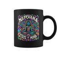 瞑想 Nirvanatate Of Mind ファニーグラフィックtシャツ コーヒーマグ