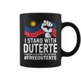 私はドゥテルテを支持します。私は何の理由もなくフィリピン人ではありません-無料prrd コーヒーマグ