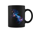 美的シルエット 夢のような宇宙 銀河 ユニコーン コーヒーマグ
