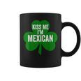 聖パトリックデー 面白いギフト Kiss Me I'm Mexican コーヒーマグ