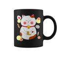 花より団子猫 Cat 猫 メンズ レディース ペット 動物 和風 キャラt コーヒーマグ