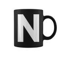 英文字 N 大文字 アルファベット モノグラム イニシャル Abc コーヒーマグ