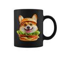 面白いtシャツ コーギー 犬 ハンバーガー メンズ 犬好き グッズ かわいい おもしろ 面白い 服 ネタ コーヒーマグ
