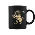 面白いtシャツ パグ ゴルフ イヌ わんこ メンズ 犬好き グッズ かわいい おもしろ 面白い 服 ネタ コーヒーマグ
