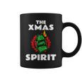 面白いクリスマス「The Xmaspirit」グラフィック コーヒーマグ
