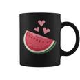 面白いスイカ ハワイアンビーチバケーション ラブスイカ コーヒーマグ