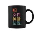 面白い日本のファーストネームデザイン Kei コーヒーマグ