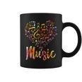 音楽家ギフト 楽器 音符 ト音記号 コーヒーマグ