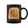食パン トースト 食べ物 思考 おもしろい グルテンフリー ノベルティ コーヒーマグ