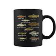魚の種のトラウトのサーモンのバス釣りの漁師のアングラーのギフト コーヒーマグ