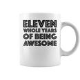 11歳の誕生日シャツギフト年齢11歳男の子女の子 コーヒーマグ