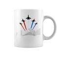 7月4日アメリカ独立記念日戦闘機ジェットクールグラフィック コーヒーマグ